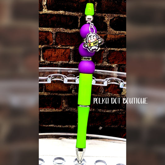 Buzz Silicone Beaded Pen