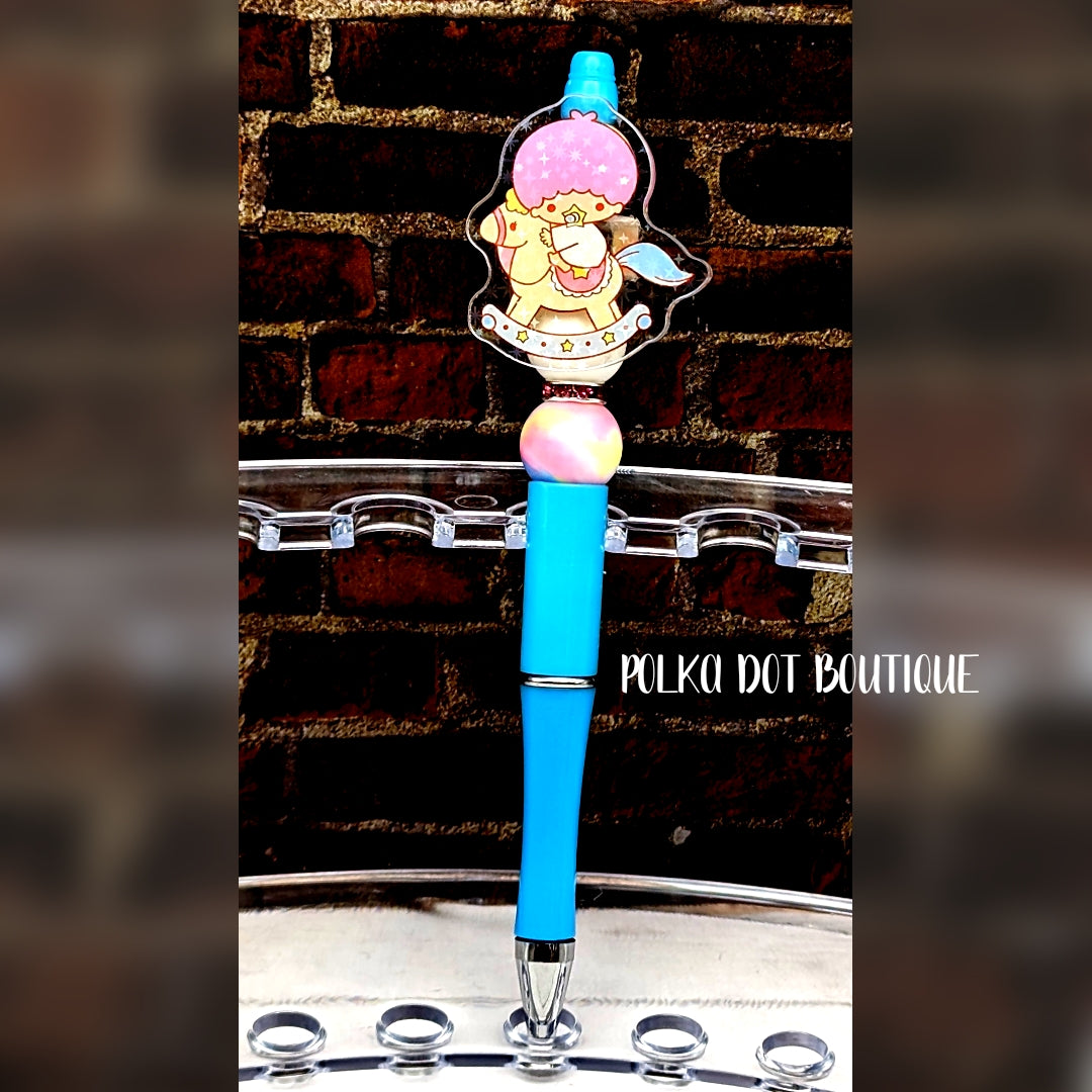 Precious Moments Silicone Beaded Pen