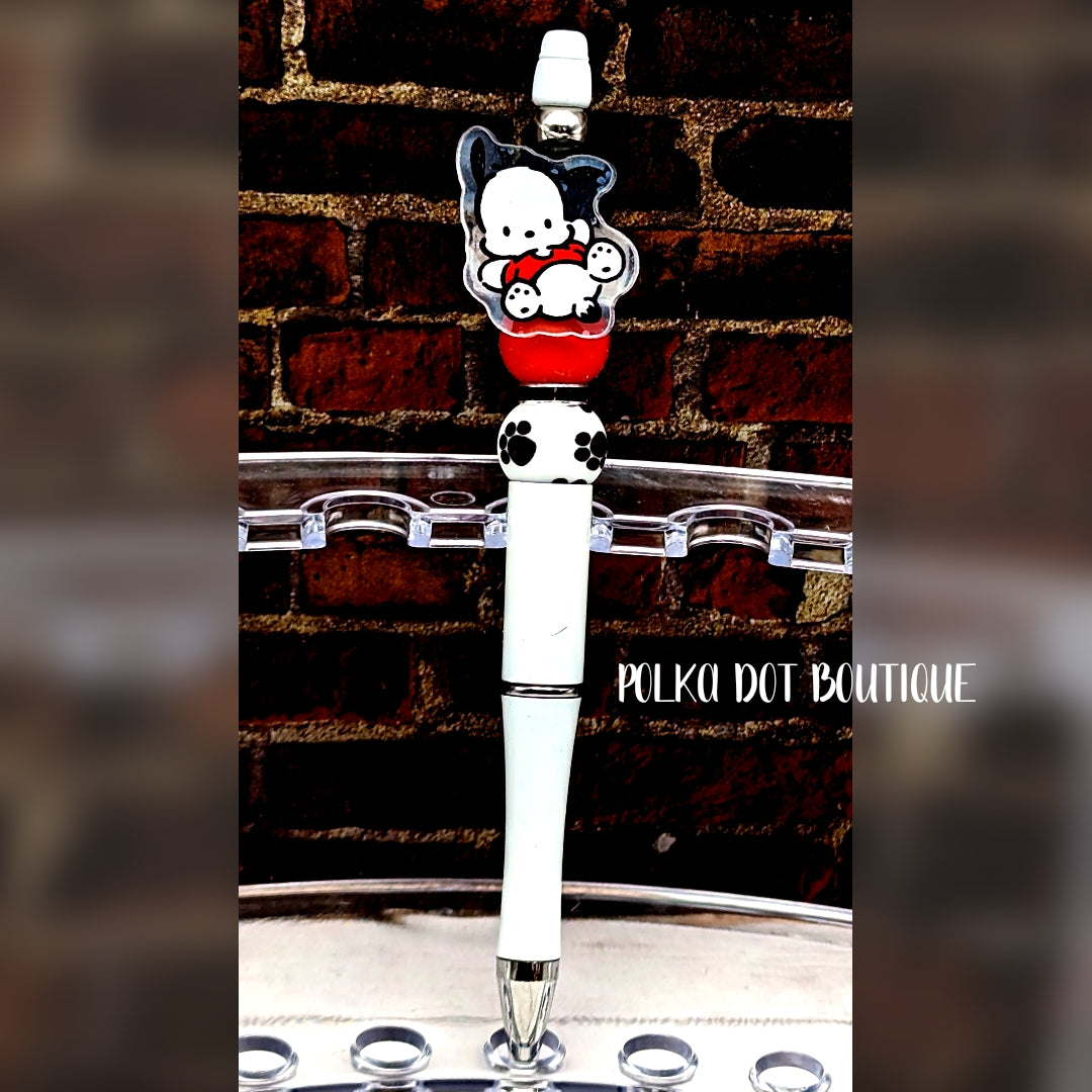 Poncho Silicone Beaded Pen