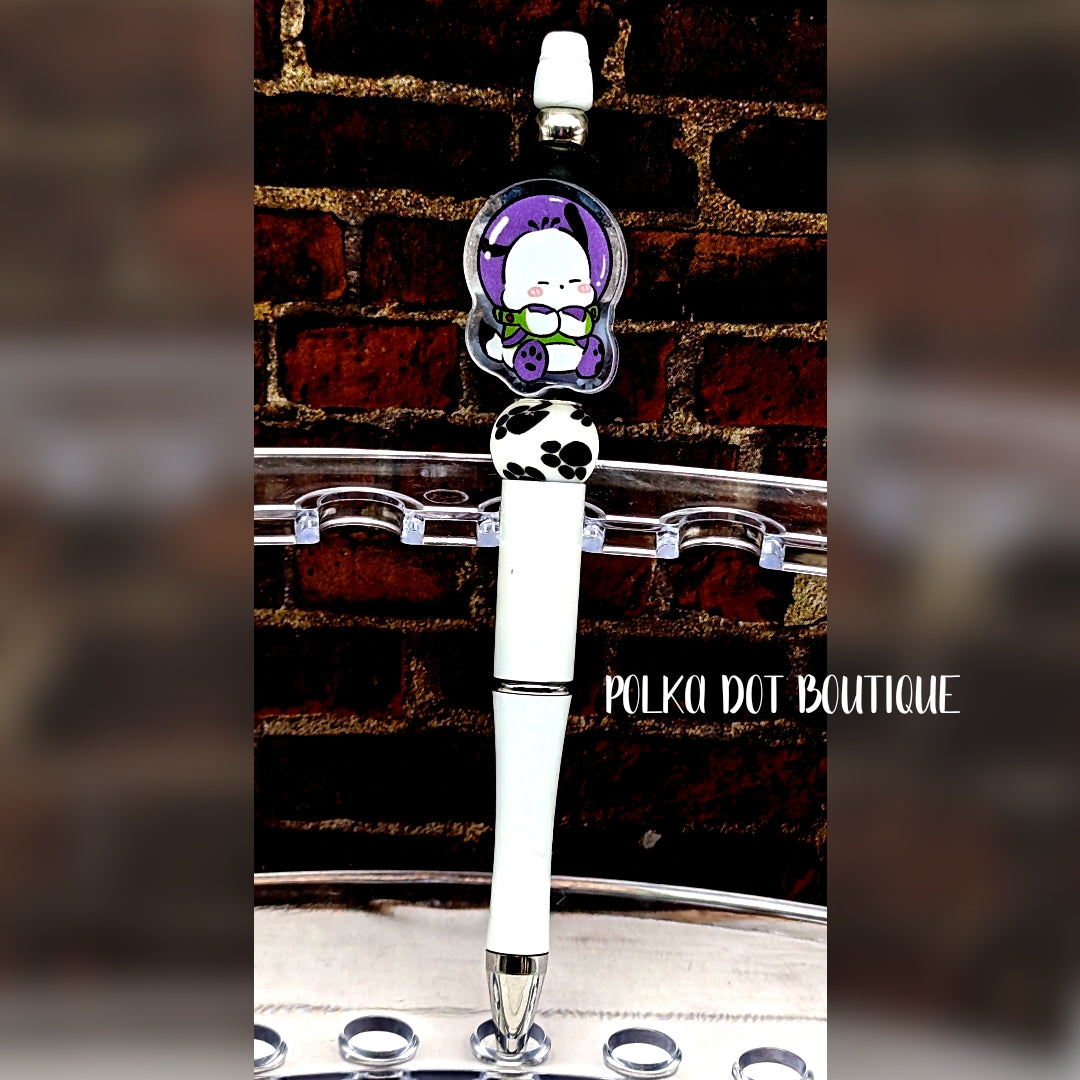 Poncho Silicone Beaded Pen