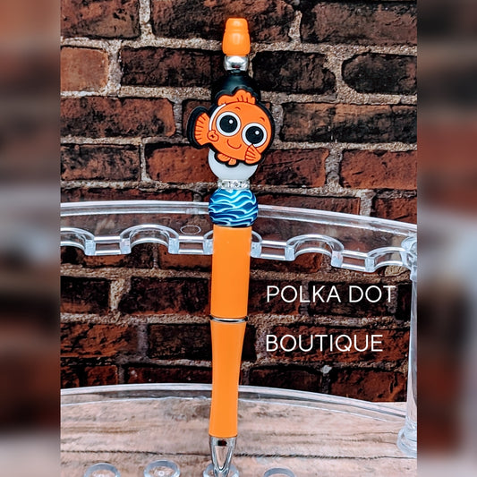 Nemo Silicone Beaded Pen