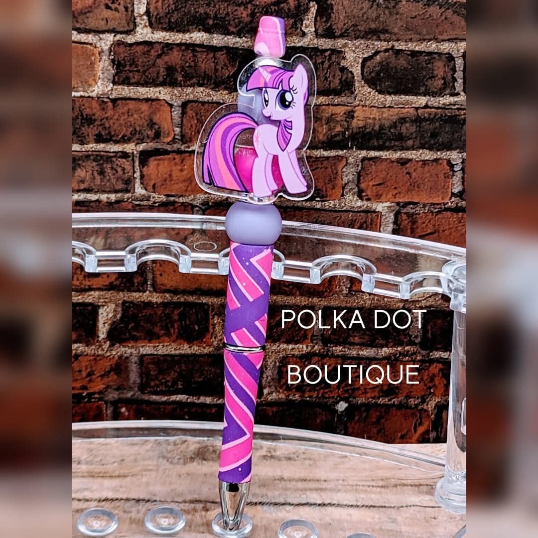 MLP : Twilight Silicone Beaded Pen