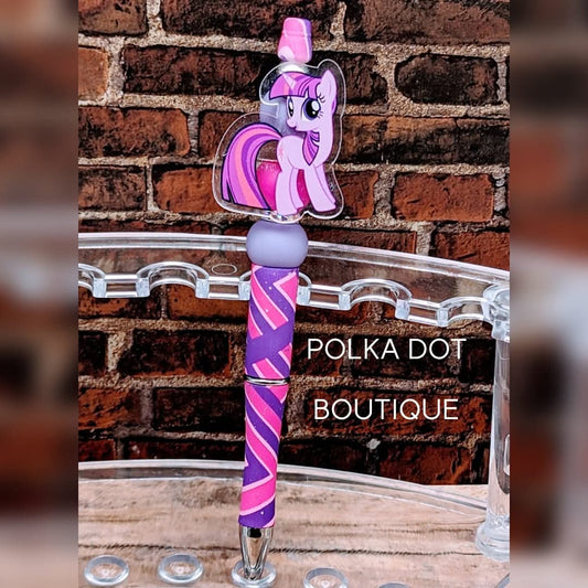 MLP : Twilight Silicone Beaded Pen