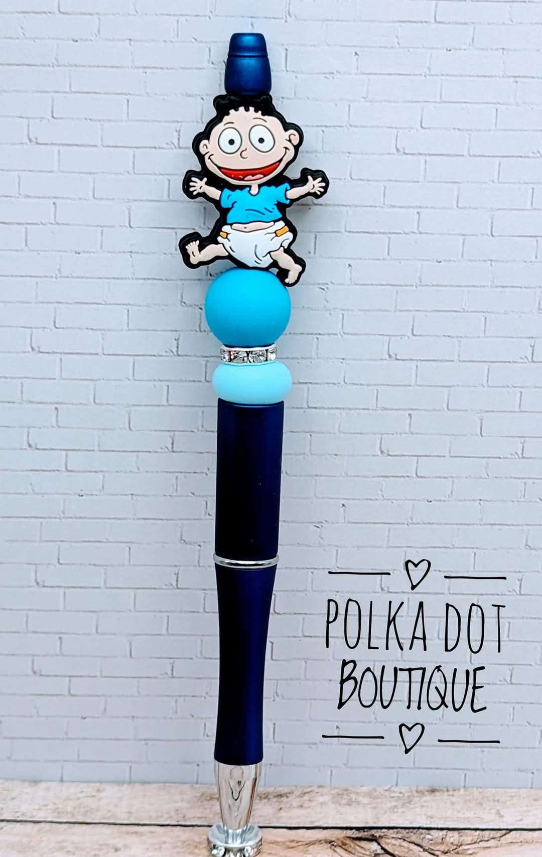 Rugrats: Tommy Silicone Beaded Pen
