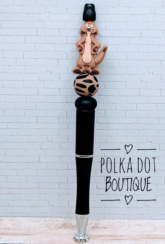 Lion King : Simone Silicone Beaded Pen