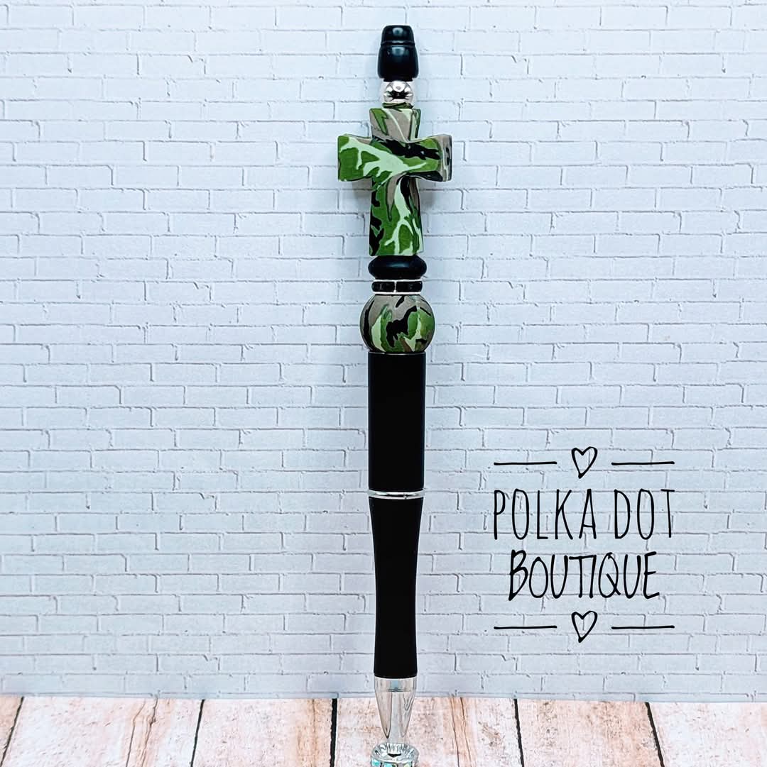 Cross : Camo Silicone Beaded Pen