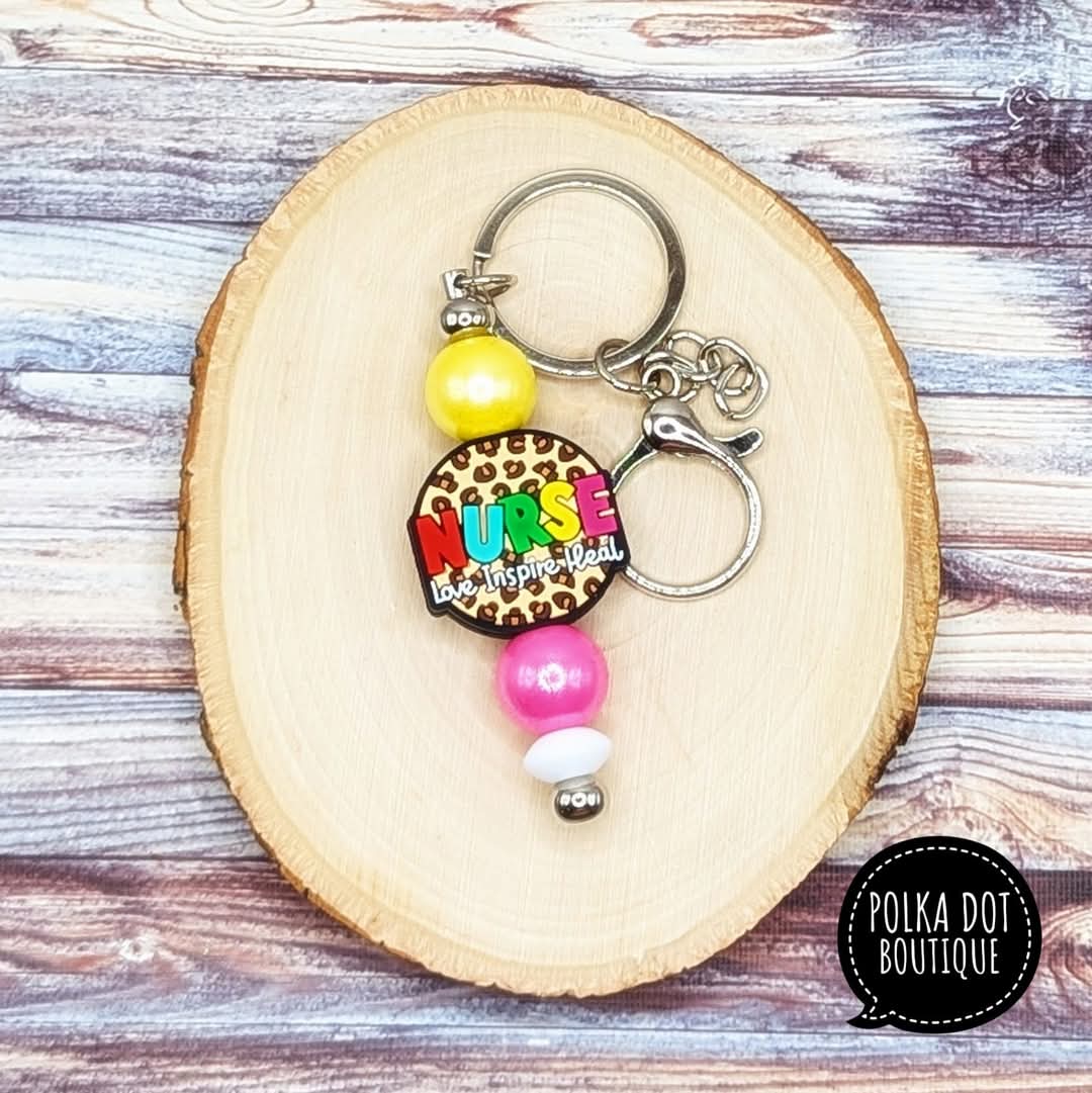 Nurse Silicone Keychain