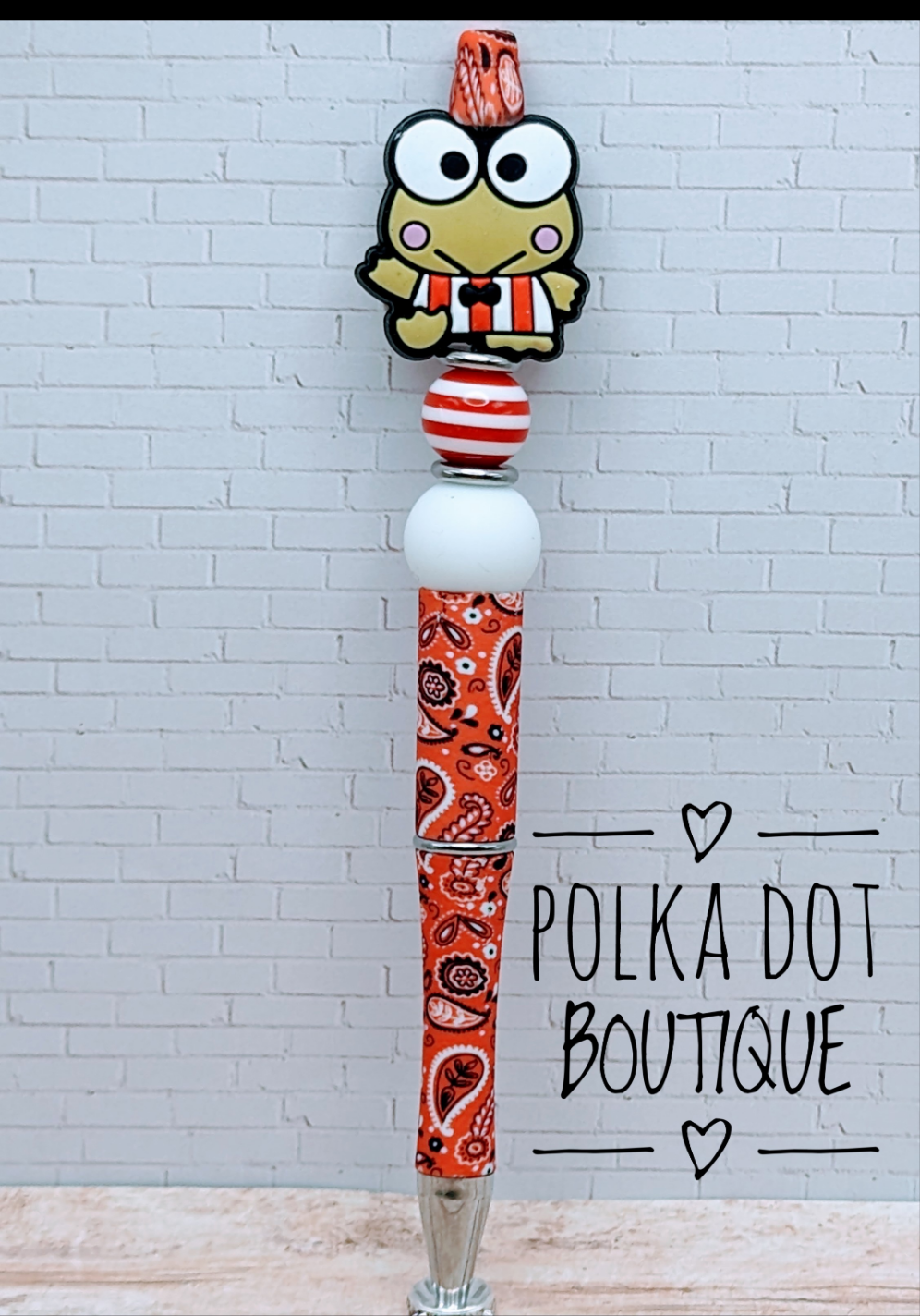 Hello Kitty: Kirpi Silicone Beaded Pen