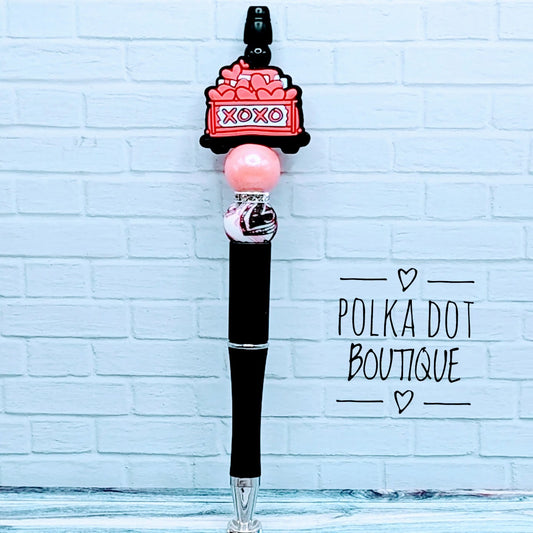 Xoxo Silicone Beaded Pen