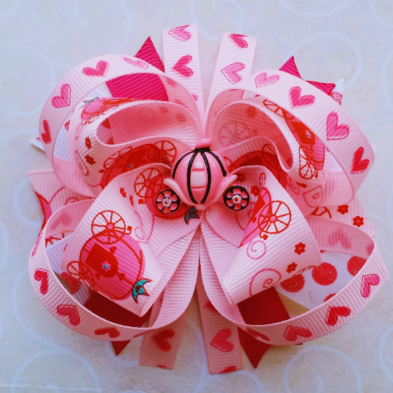 Princess carriage Hairbow