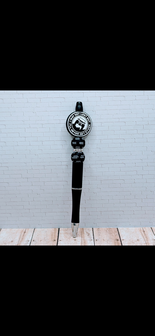 Jeep : Get Lost Silicone Beaded Pen