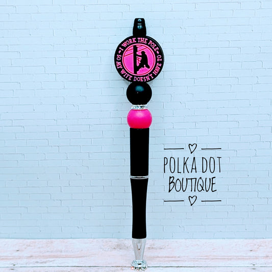 Career : Lineman Silicone Beaded Pen