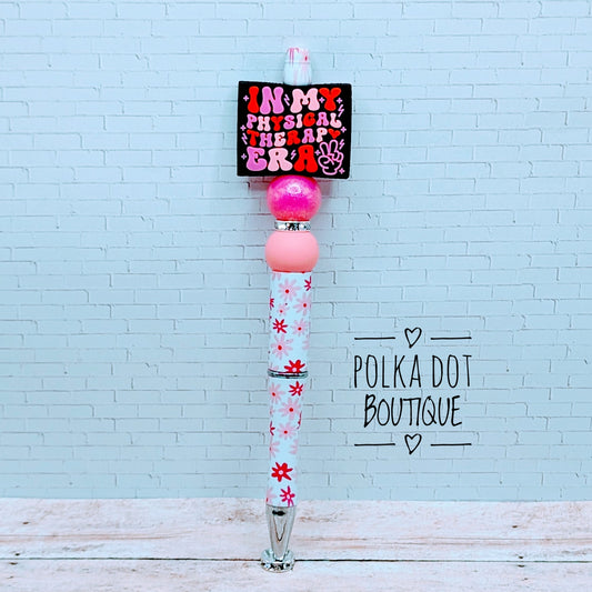 Career : In my Physical Therapy Era Silicone Beaded Pen