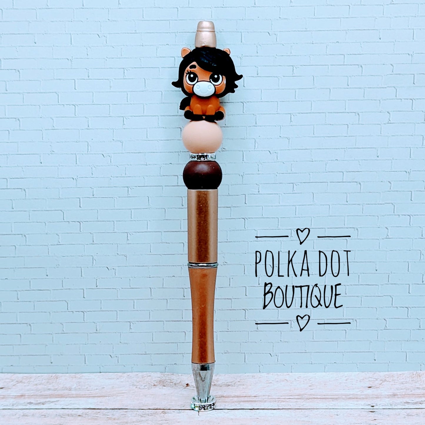 Lyon Silicone Beaded Pen
