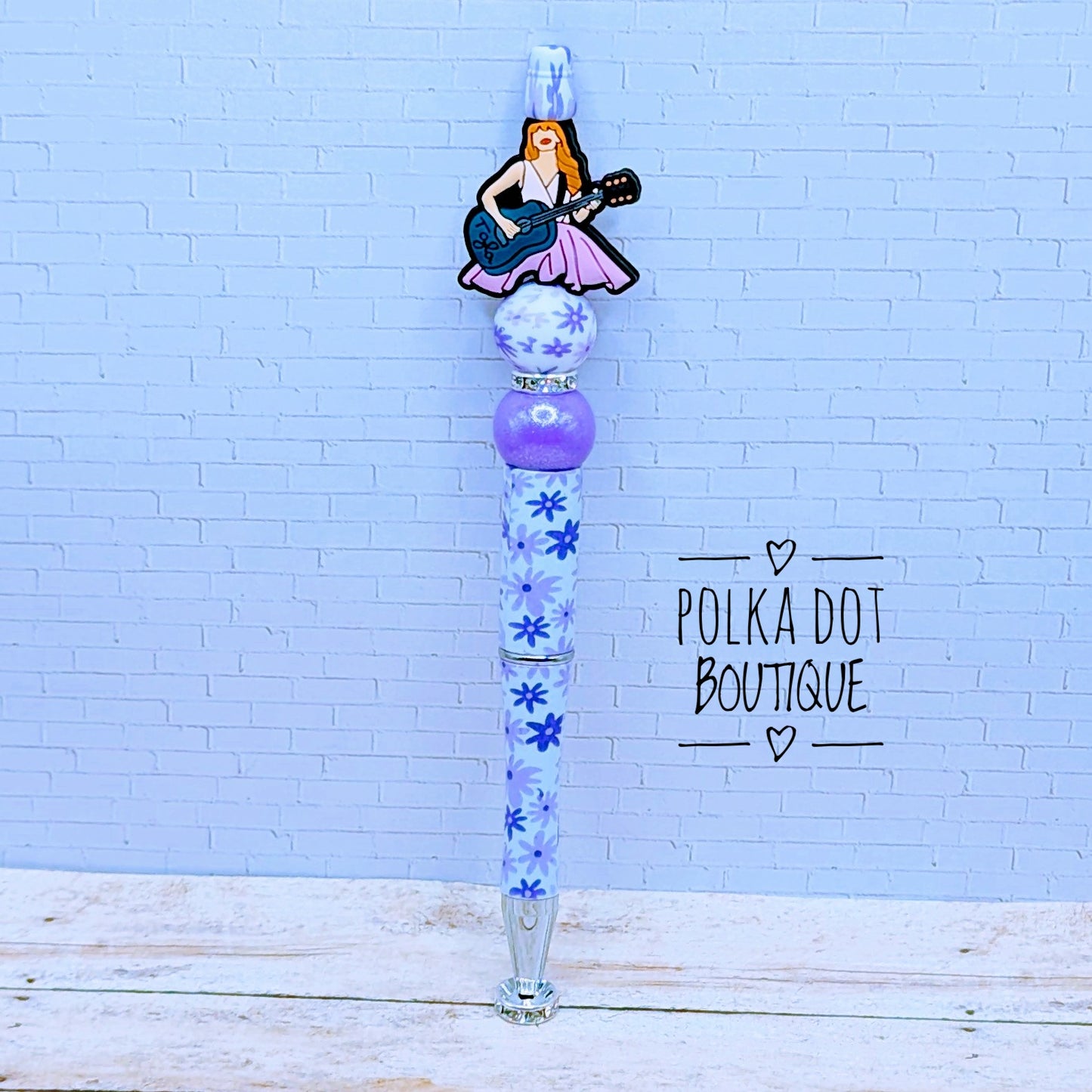 Singer : Taylor Swift Silicone Beaded Pen