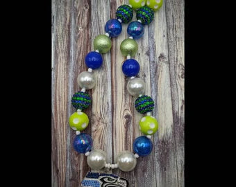 Seahawks Chunky Necklace