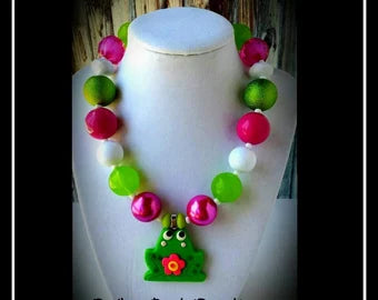 Frog Chunky Necklace