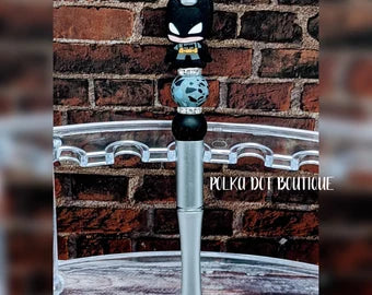 Batman Silicone Beaded Pen