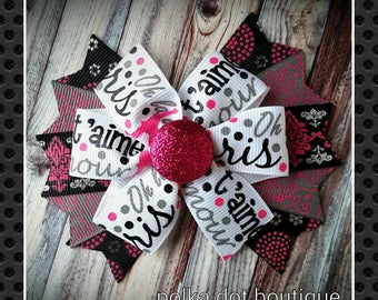 Paris Pinwheel Bow